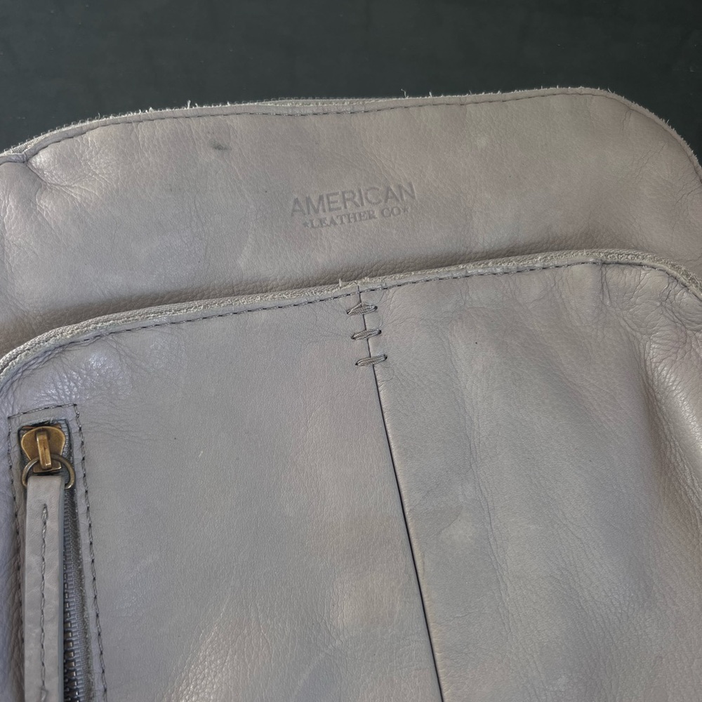 American Leather Co. Women's Gray Backpack - Picture 12 of 12